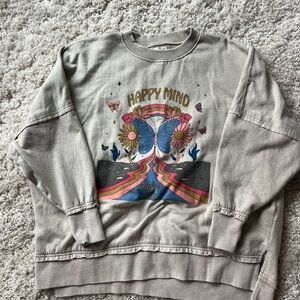 Simply Southern vintage Beige Sweatshirt